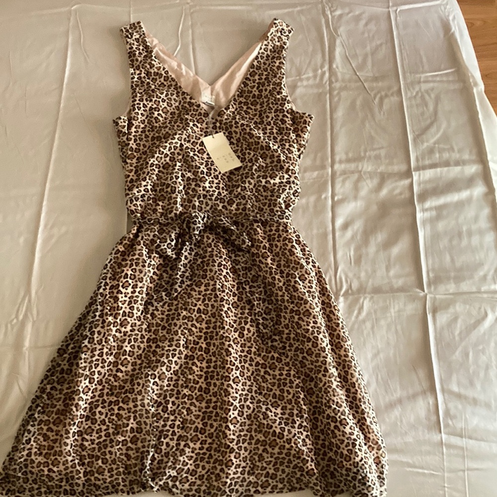Brown Tan Cut Out Backless Midi Sundress